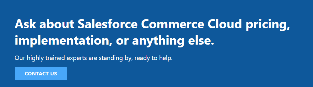 How To Integrate Salesforce Commerce Cloud With Ecommerce Business(2022)