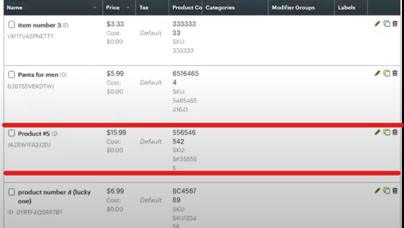 Step 12 - Check if the new synced product