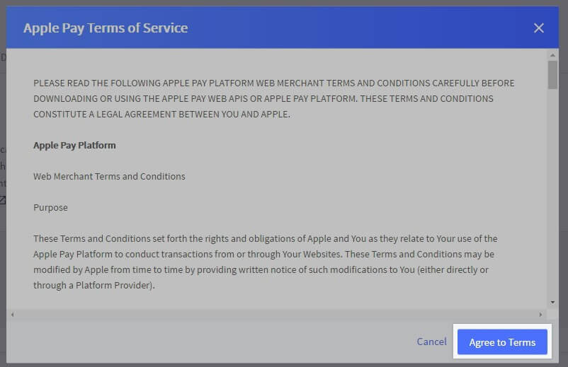 Apple's Terms of Service