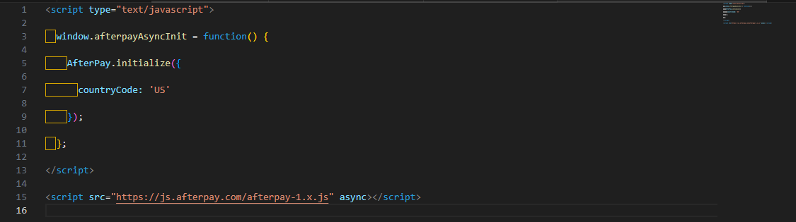 Manual Theme Code Integration
