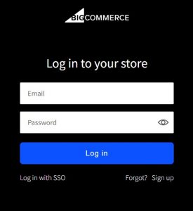 Access API from the BigCommerce Admin account