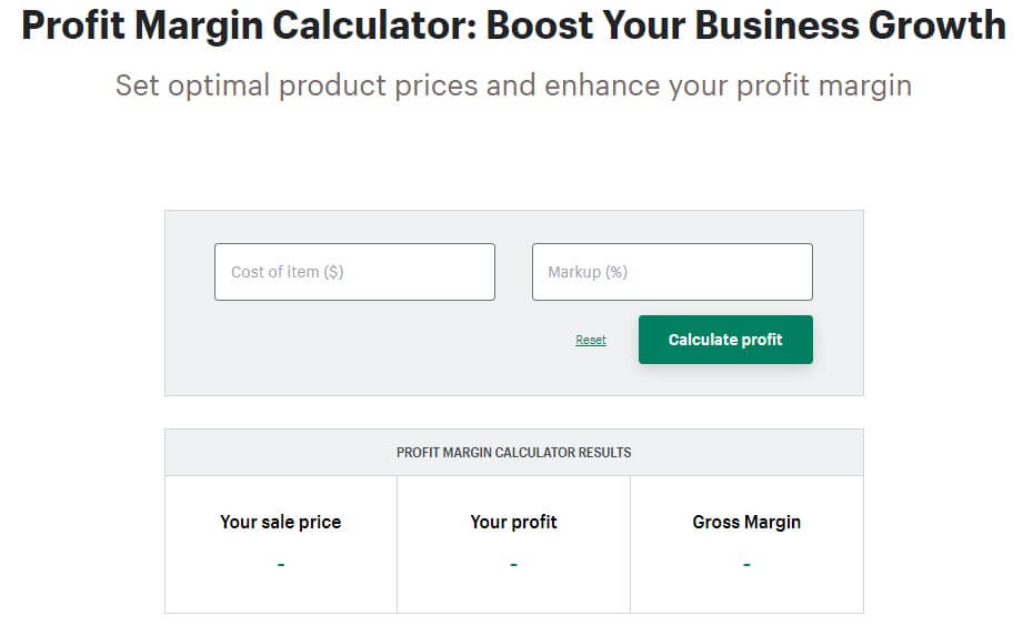 Shopify Profit