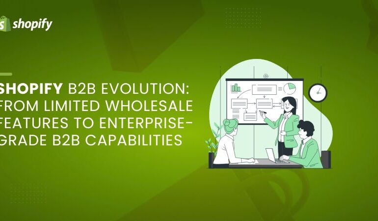 Shopify B2B Evolution From Limited Wholesale Features to Enterprise-Grade B2B Capabilities