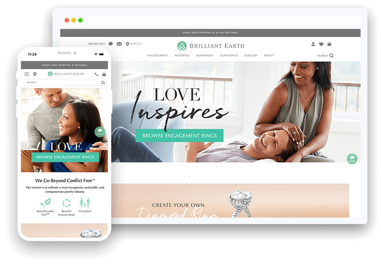 brilliant-earth-by-woocommerce-design-company
