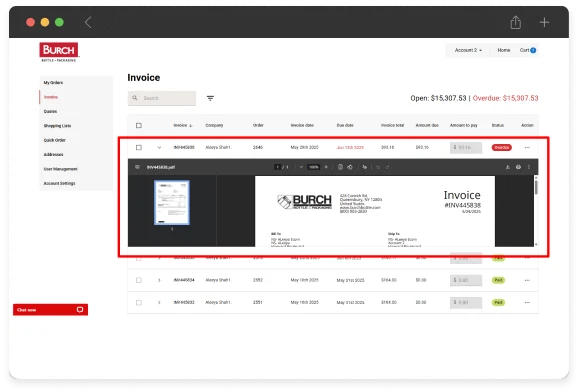 Unified-Invoice-Experience