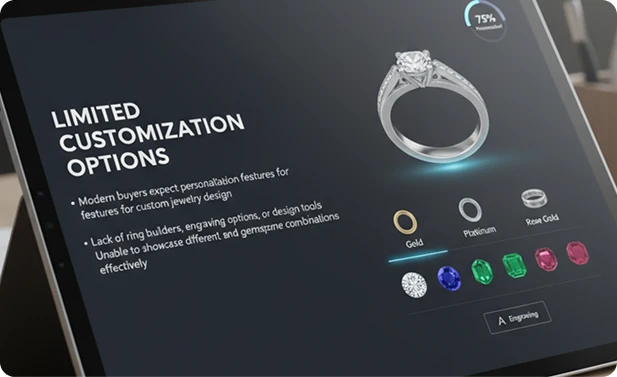 Limited Customization Options