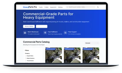 Heavy Equipment Stores