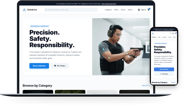 Compliant, Conversion-Focused Firearms Ecommerce Platforms