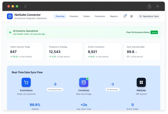 NetSuite Connector Integration