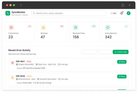 Error Handling and Logging