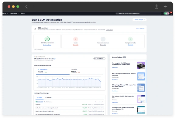 SEO & ADA Optimization