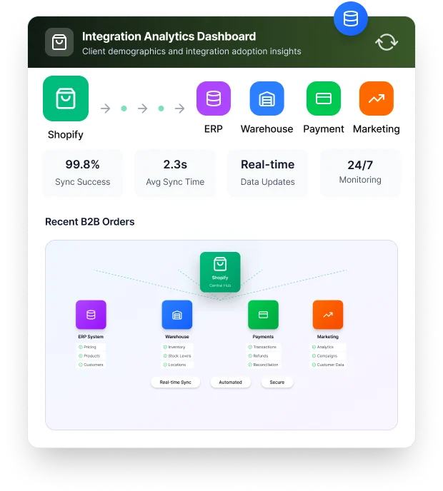 Shopify Development Agency Specializing in ERP and Systems Integrations