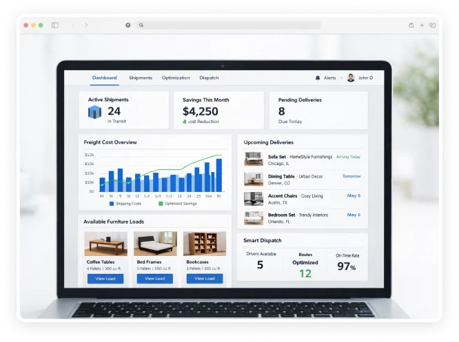 Furniture for Small Retailers