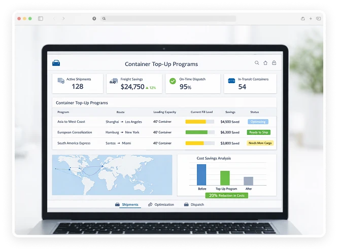 Container Top Up Programs