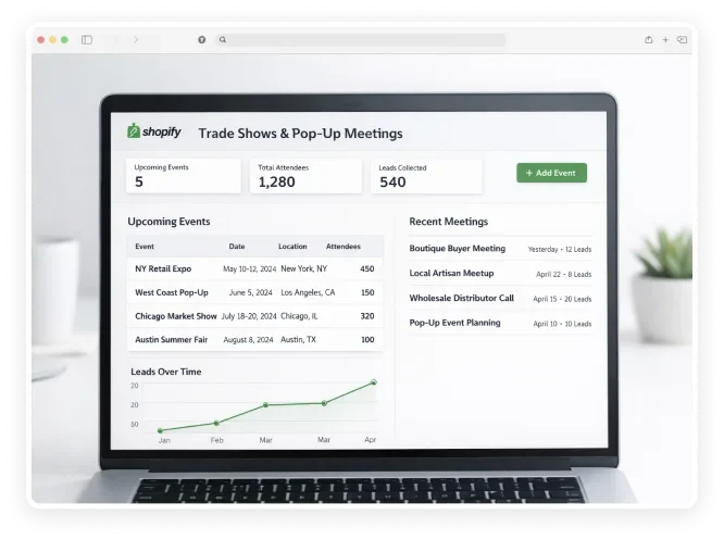 Trade Shows and Pop-Up Meetings