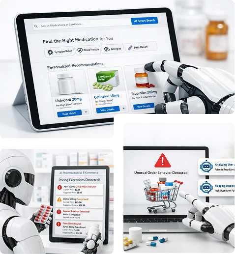 AI-Driven Controls for Pharmaceutical Ecommerce