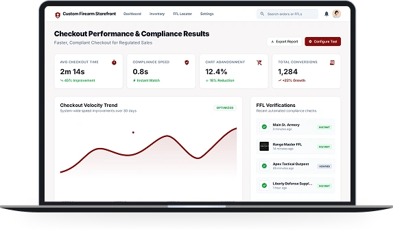Faster, compliant checkout for regulated sales