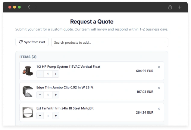 Automatic Quote to Draft Order Conversion
