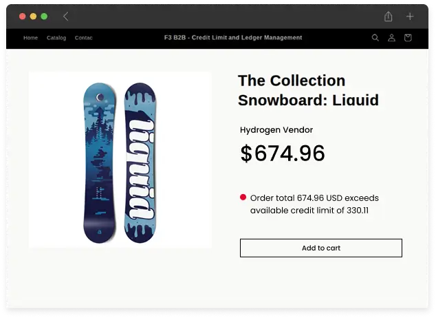 Automated Checkout Credit Validation