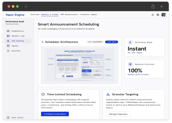 Smart Announcement Scheduling System