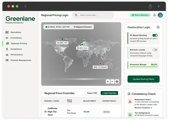 Dynamic Regional Pricing