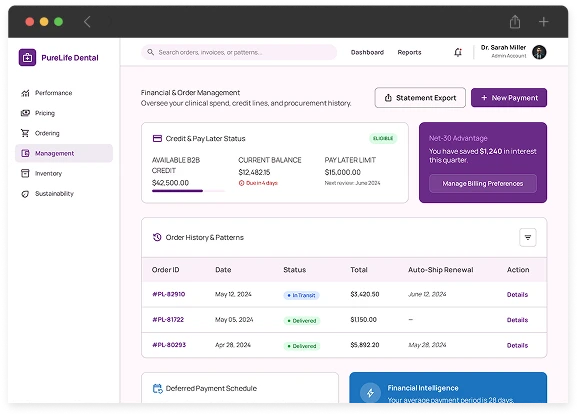 Flexible Payment & Order Management
