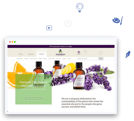 aromatics BigCommerce Web Design Company